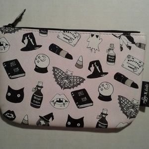 Ipsy Valfie Bag Halloween Ghost Witch Zipper